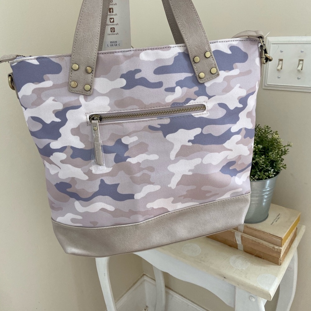 Brand new camo Anthropologie tote! - Picture 12 of 16
